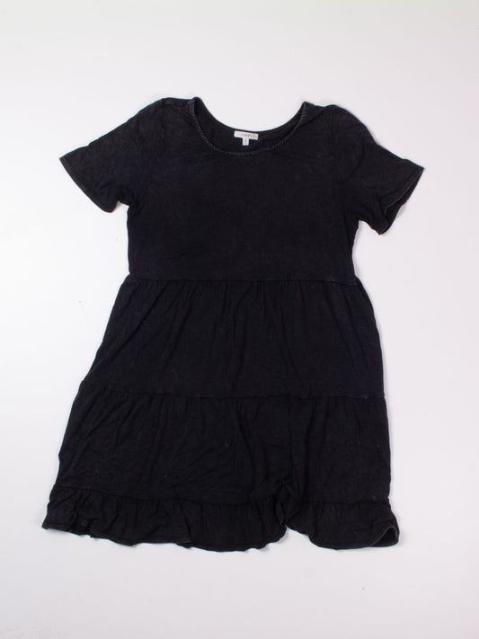 Grey Jodifl Tiered Dress, M