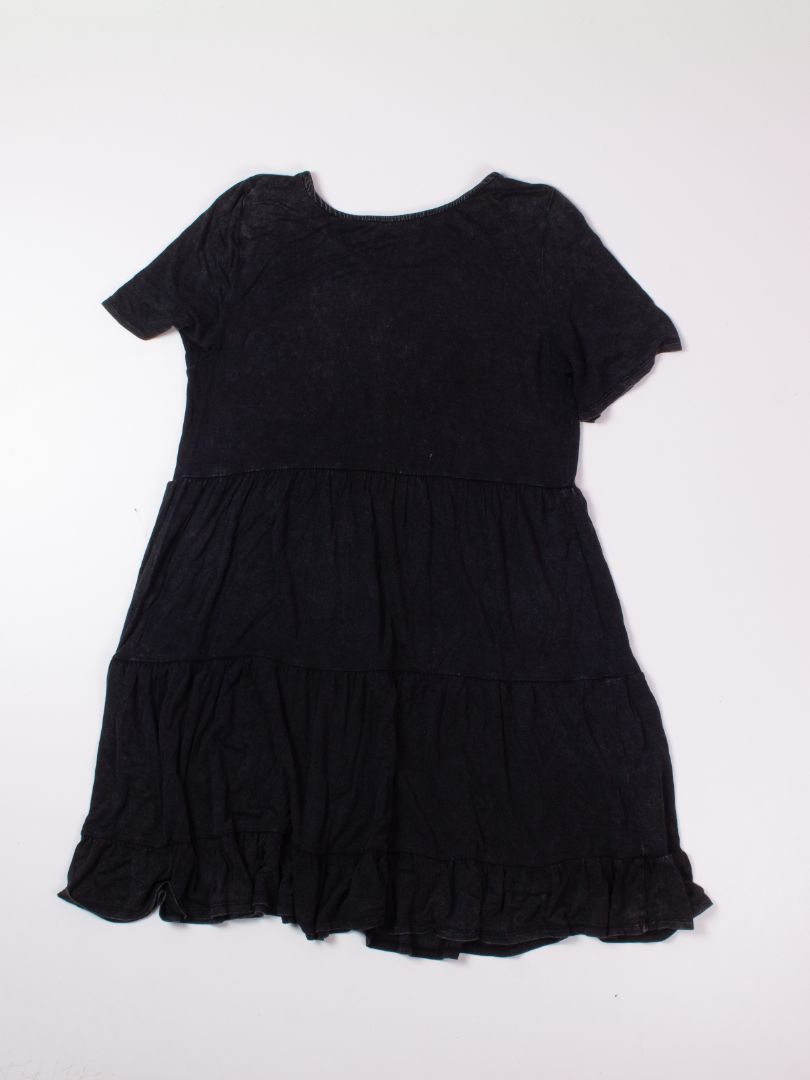 Grey Jodifl Tiered Dress, M