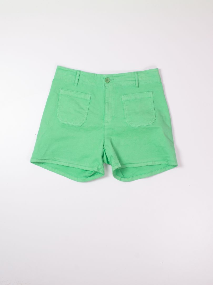 Green Charlie B High Waisted Shorts, 12