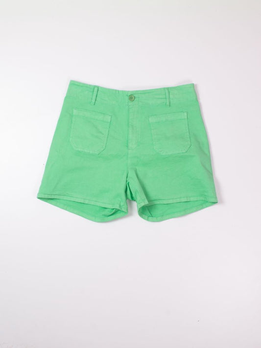 Green Charlie B High Waisted Shorts, 12