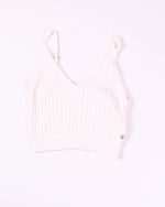 White Roxy Cropped Cami, XS