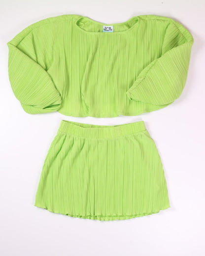 Green Future Collective Long Sleeve + Skirt Set, S