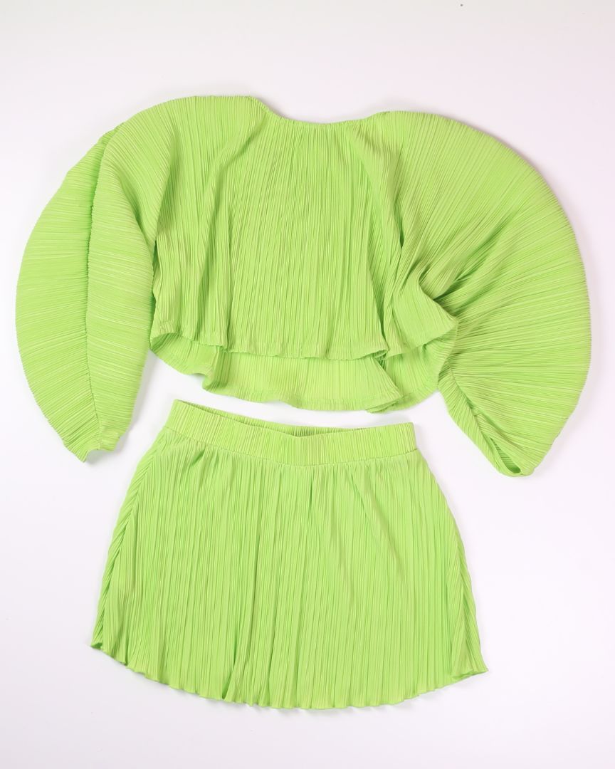 Green Future Collective Long Sleeve + Skirt Set, S