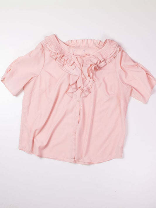 Pink  Vintage Blouse, 2X