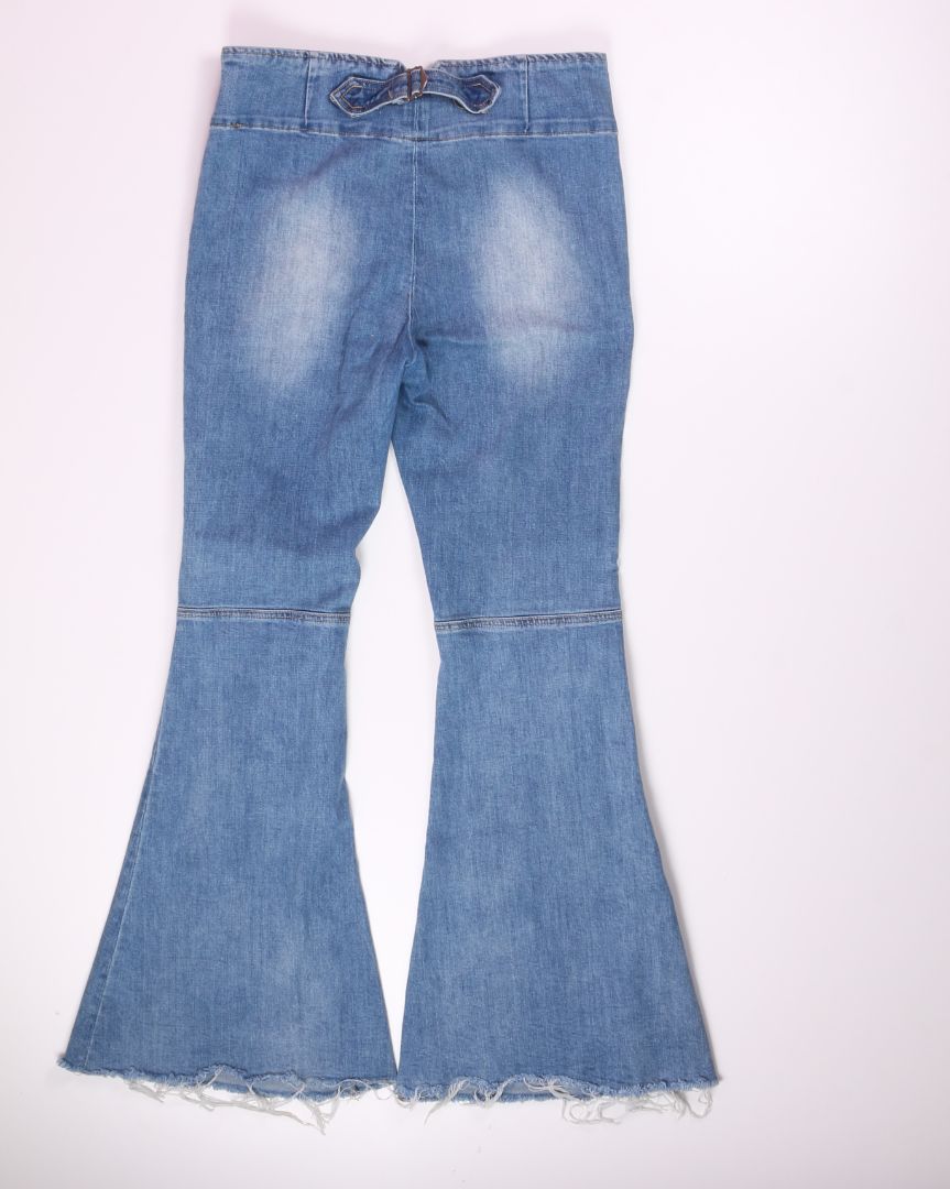 Wish List Y2K Flare Jeans, L