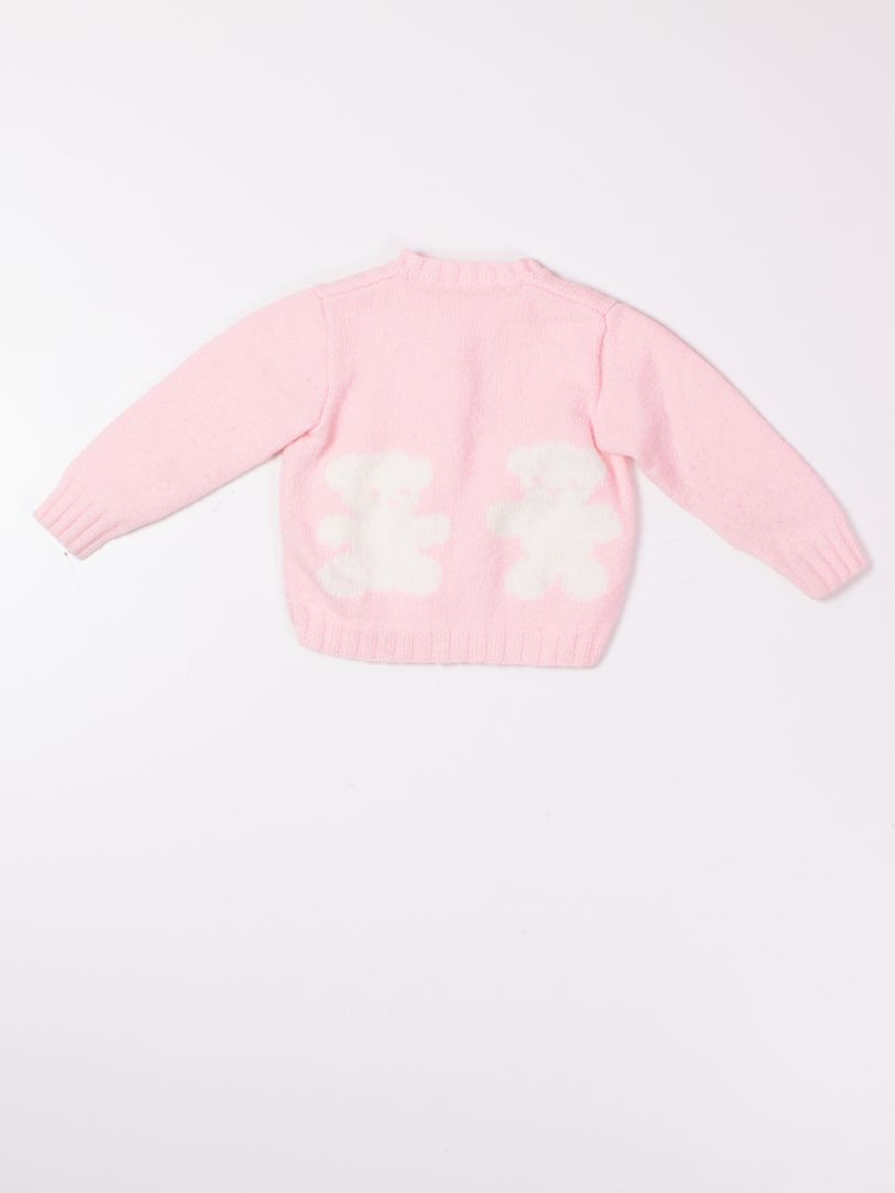 Pink  Vintage Kids Sweater, 18M