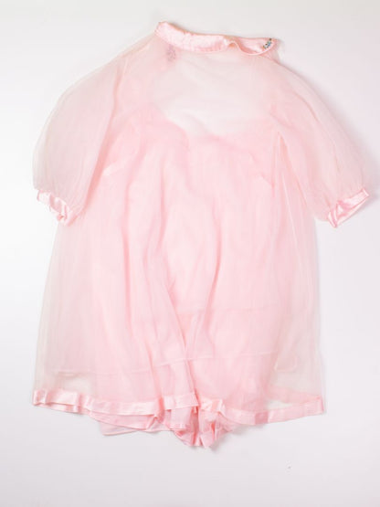 Pink Slip + Robe Set, M