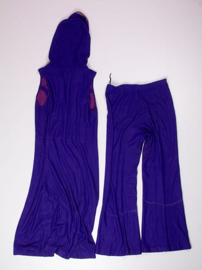 Purple Cape + Pant Set, 11