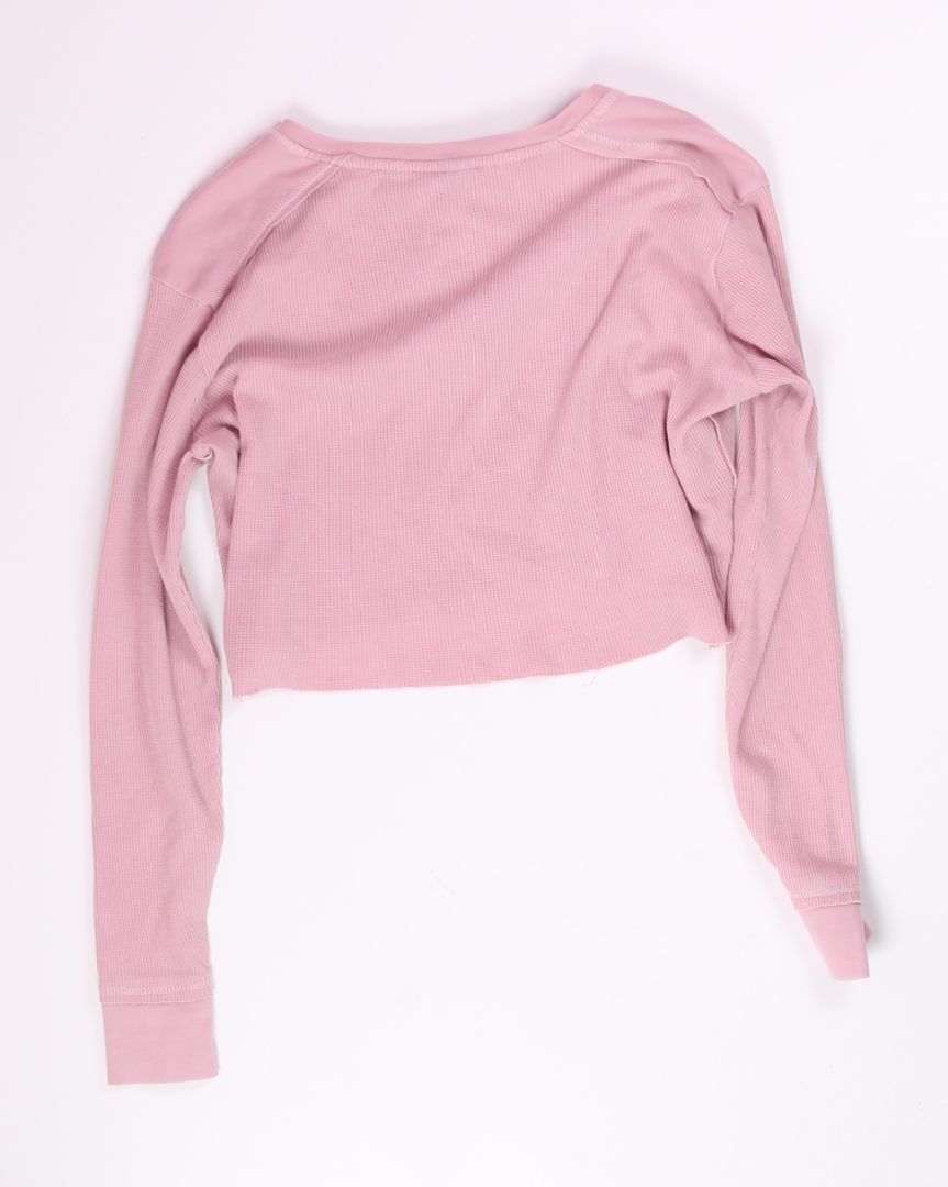 Pink Wild Fable Cropped Long Sleeve, L