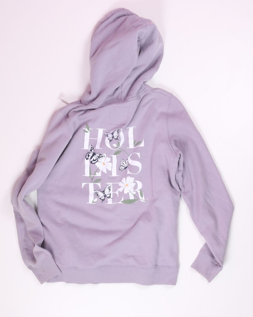 Purple Hollister Hoodie, M