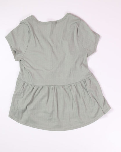 Green Cloud Dancer Babydoll Dress, L