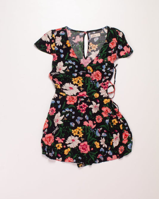Black Hollister Romper, S