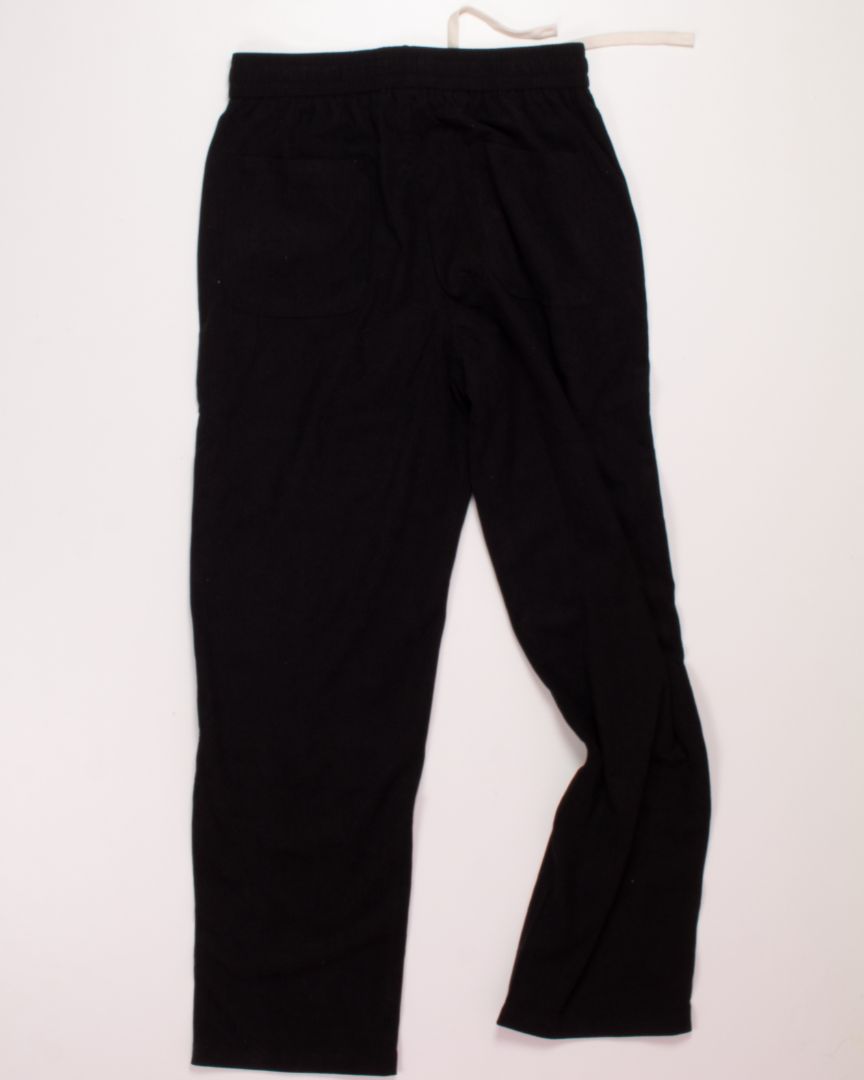 Black Shein Drawstring Pants, M
