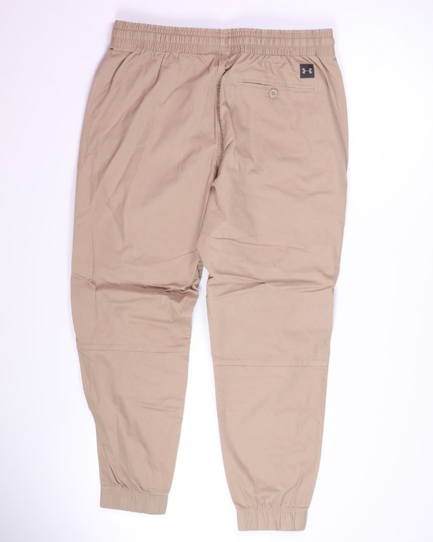 Khaki Under Armour Jogger Pants, XL