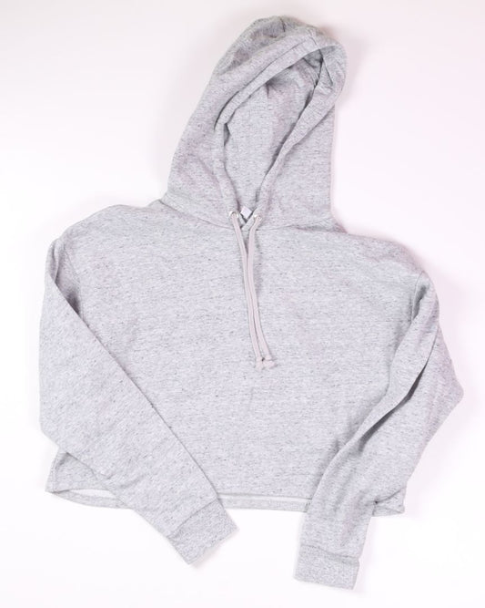 Gray Divided by H&M Cropped Hoodie, L