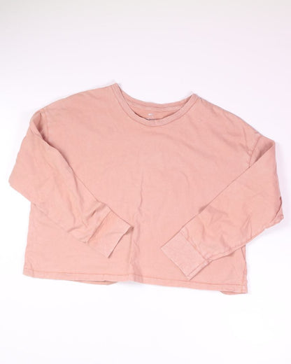 Pink Aerie Cropped Long Sleeve, L