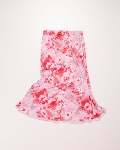 Pink Shein Midi Skirt, XS