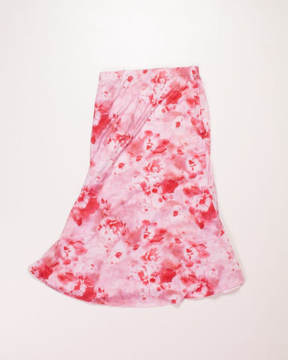 Pink Shein Midi Skirt, XS