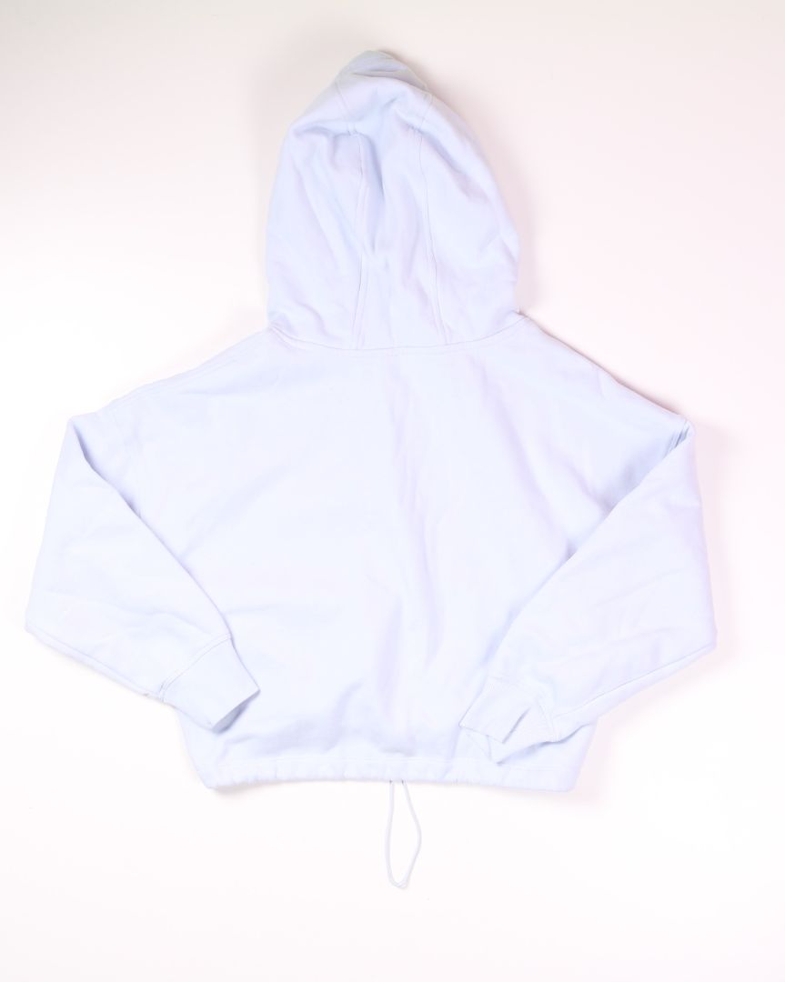 Blue Calvin Klein Cropped Hoodie, L