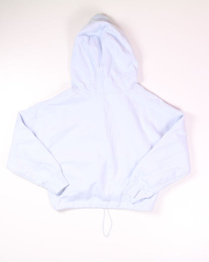 Blue Calvin Klein Cropped Hoodie, L