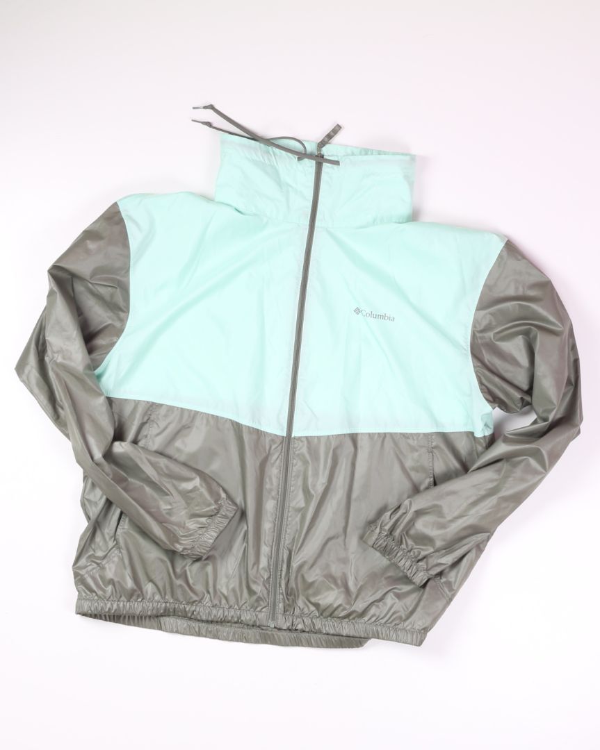 Teal Columbia Windbreaker, XL