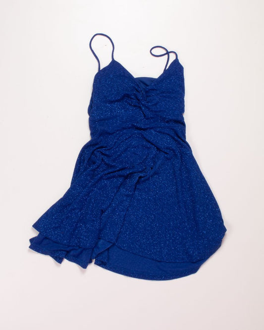 Blue Windsor Mini Dress, L