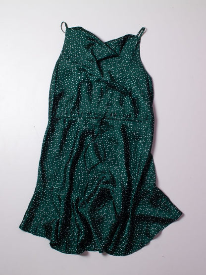 Green Davi&Dani Slip Dress, L