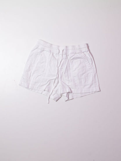 White Gap Linen Shorts, XS