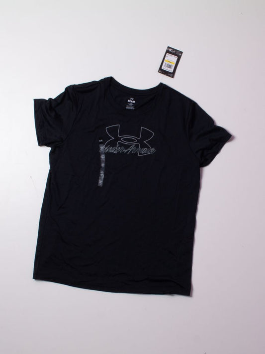 Black Under Armour Short Sleeve, M