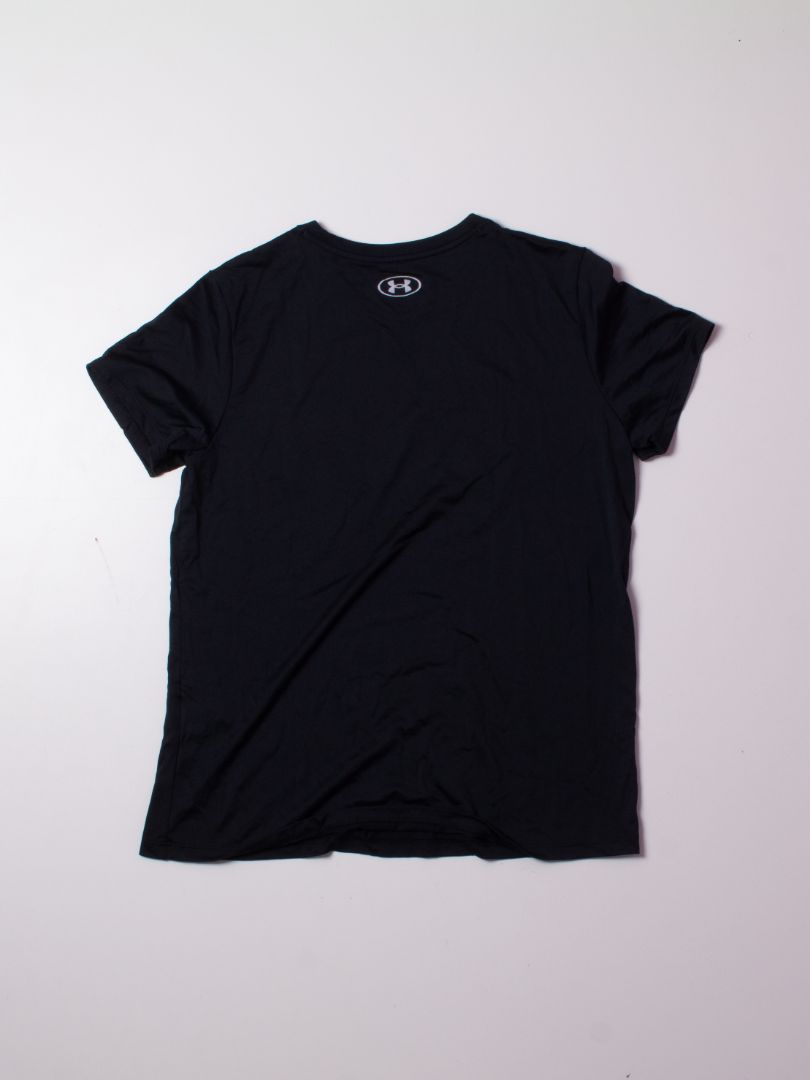 Black Under Armour Short Sleeve, M