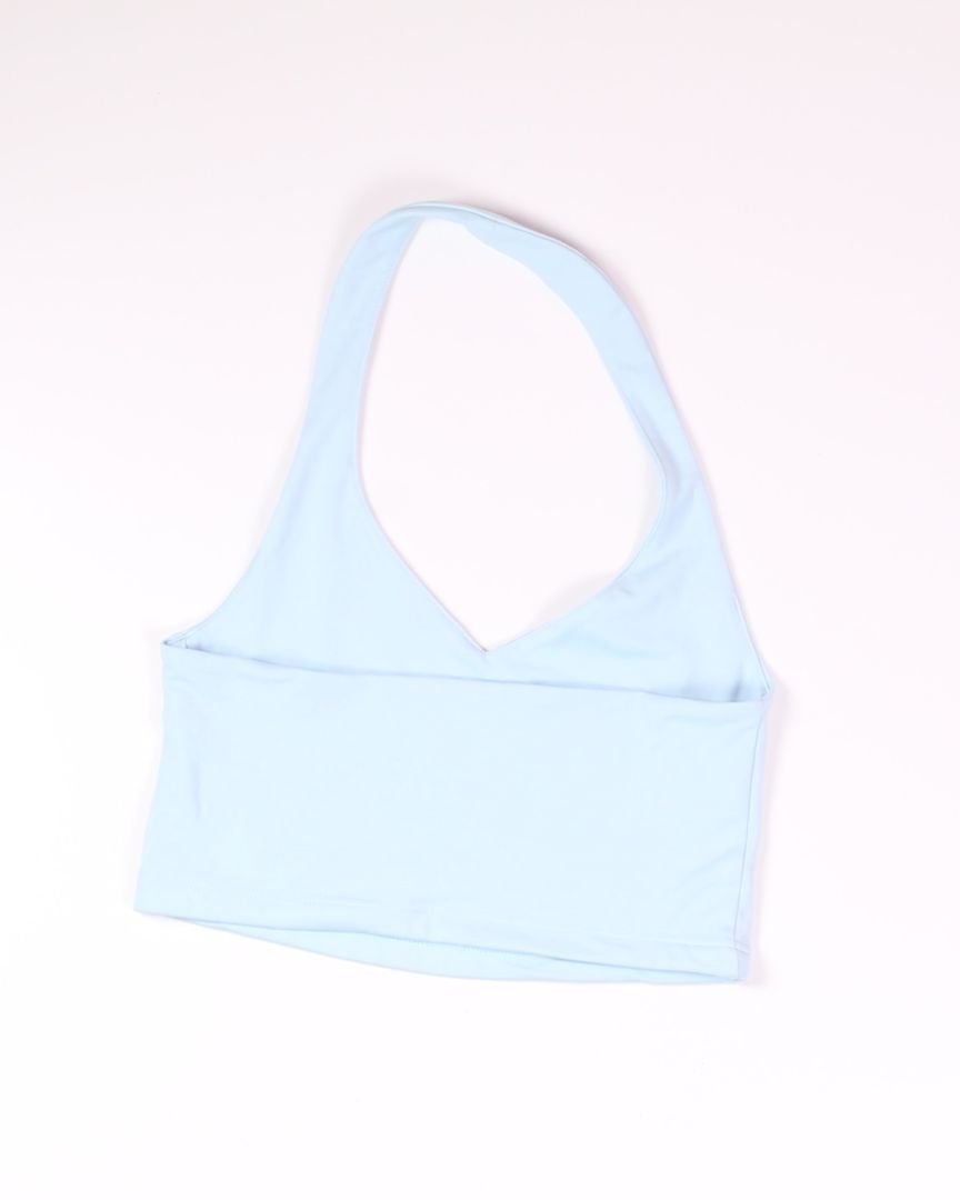 Blue Pacsun Halter Tank, M