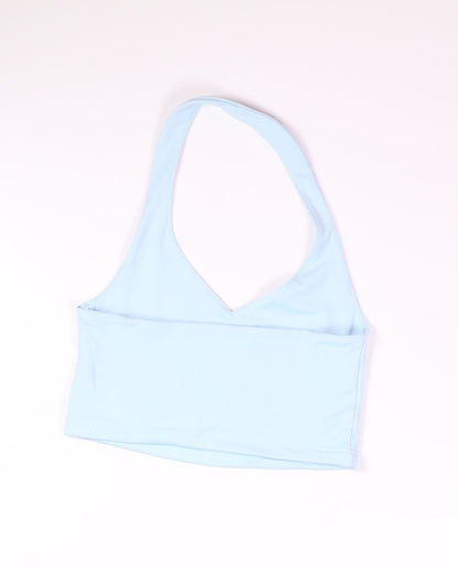 Blue Pacsun Halter Tank, M