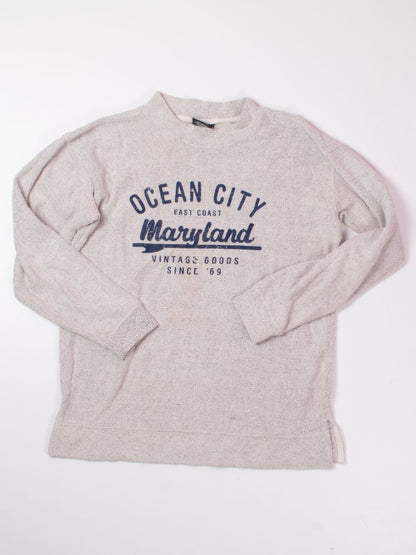Gray Sunsations Crewneck, M