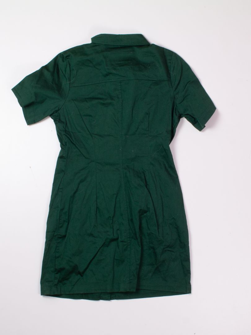 Green Empyre Collared Dress, M