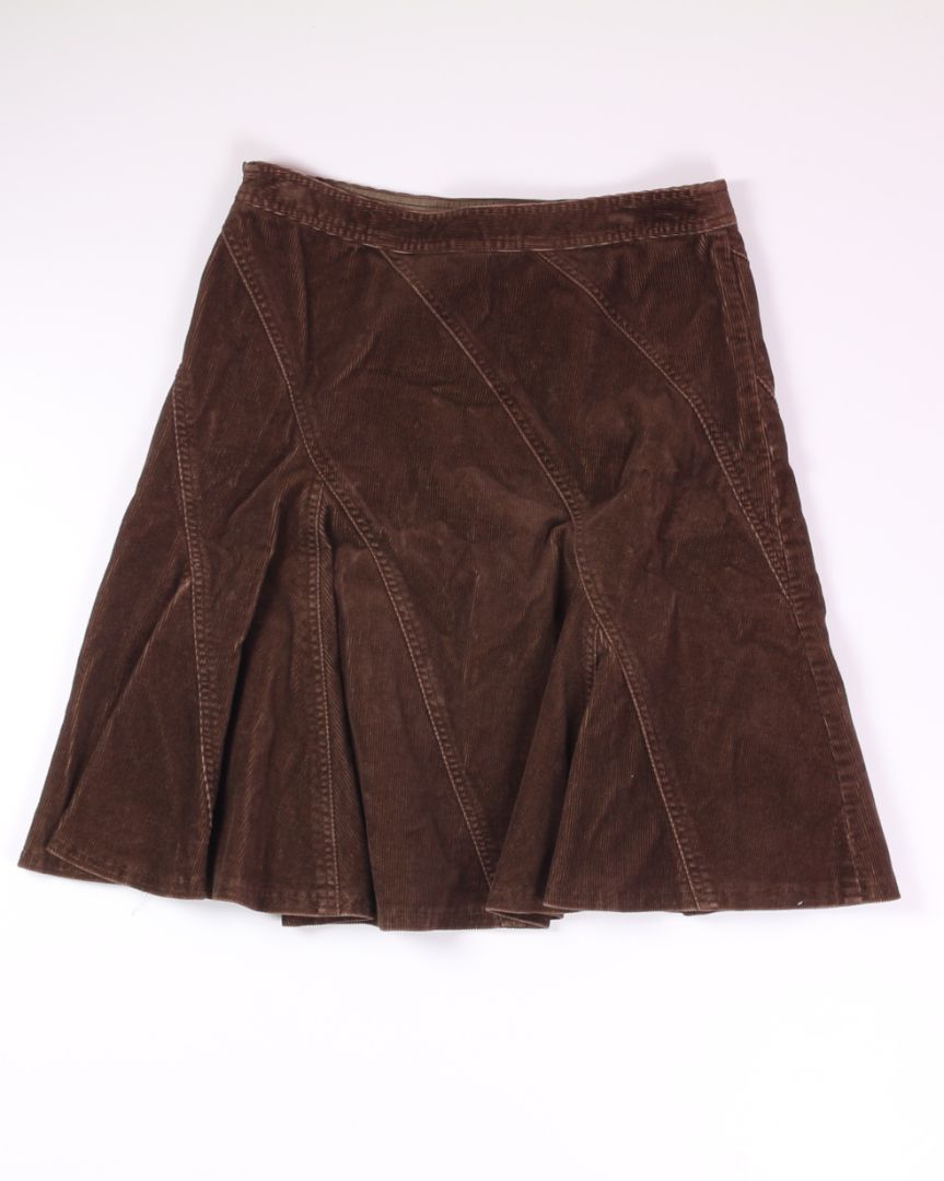 Brown City DKNY Y2K Corduroy Skirt, 6