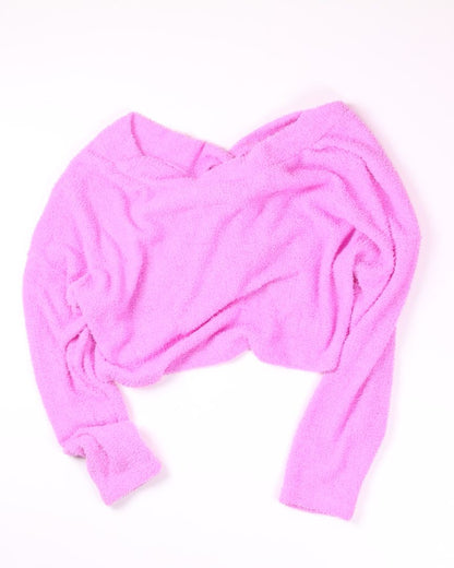 Pink Wild Fable Cropped Cardigan, XL