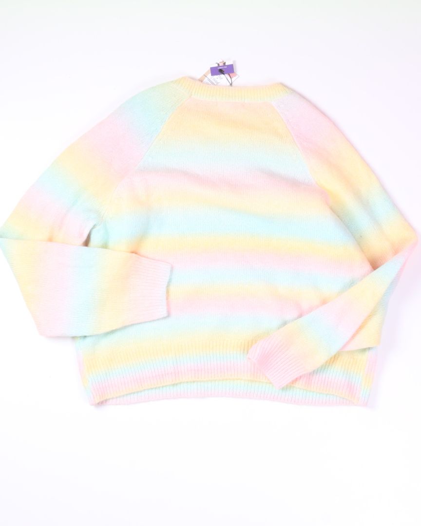 Rainbow BB Dakota x Steve Madden Knit Sweater, S