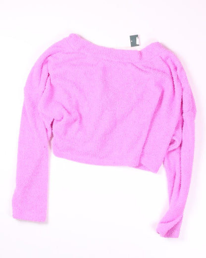 Pink Wild Fable Cropped Cardigan, L