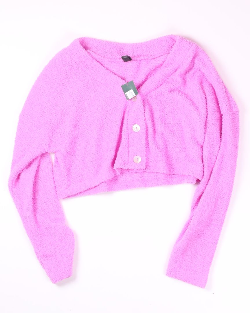 Pink Wild Fable Cropped Sweater, XXL