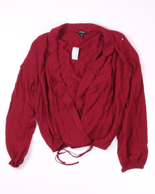 Red Express Blouse, L