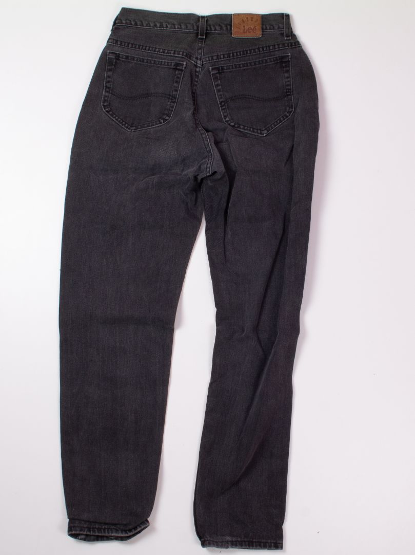 Black Lee Vintage Mom Jeans, S