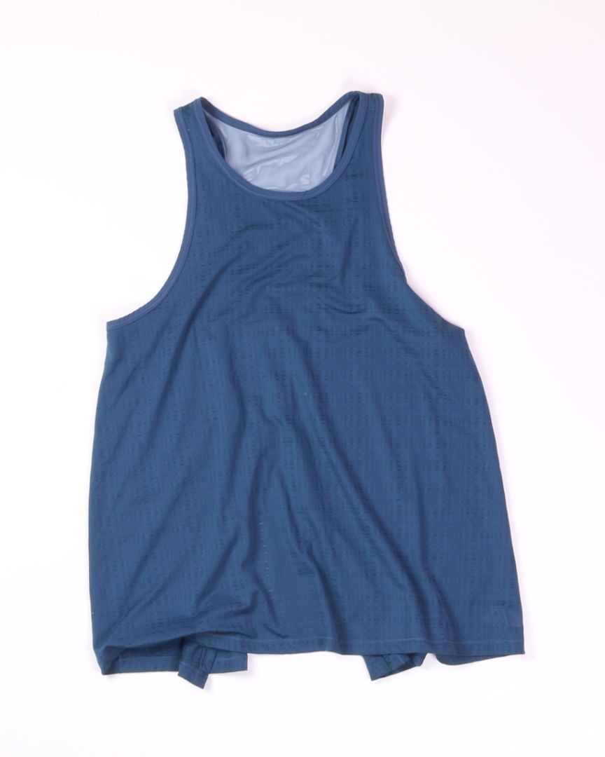 Blue The North Face Tank, S