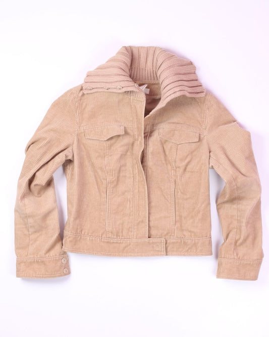 Tan J.Crew y2k Jacket, XS