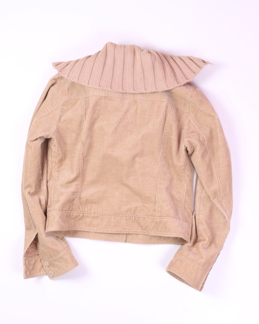 Tan J.Crew y2k Jacket, XS