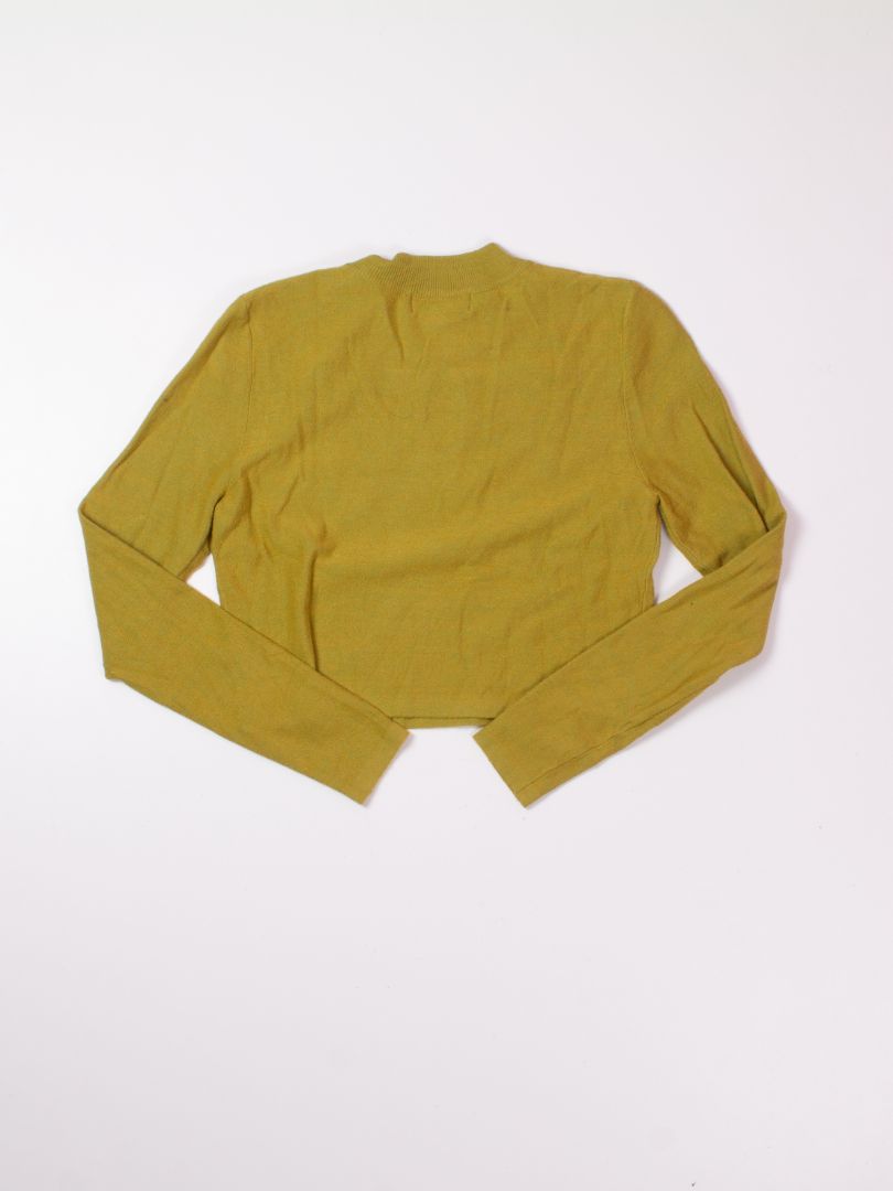 Green Blue Blush Cropped Tee, M