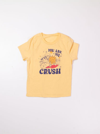 Yellow  Kids Graphic Tee, 8Y