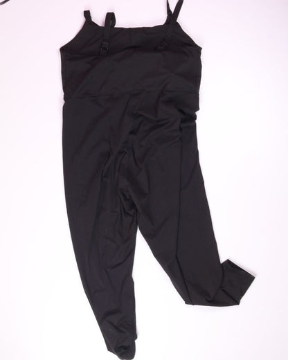 Black Ultra Flirt Jumpsuit, 3X