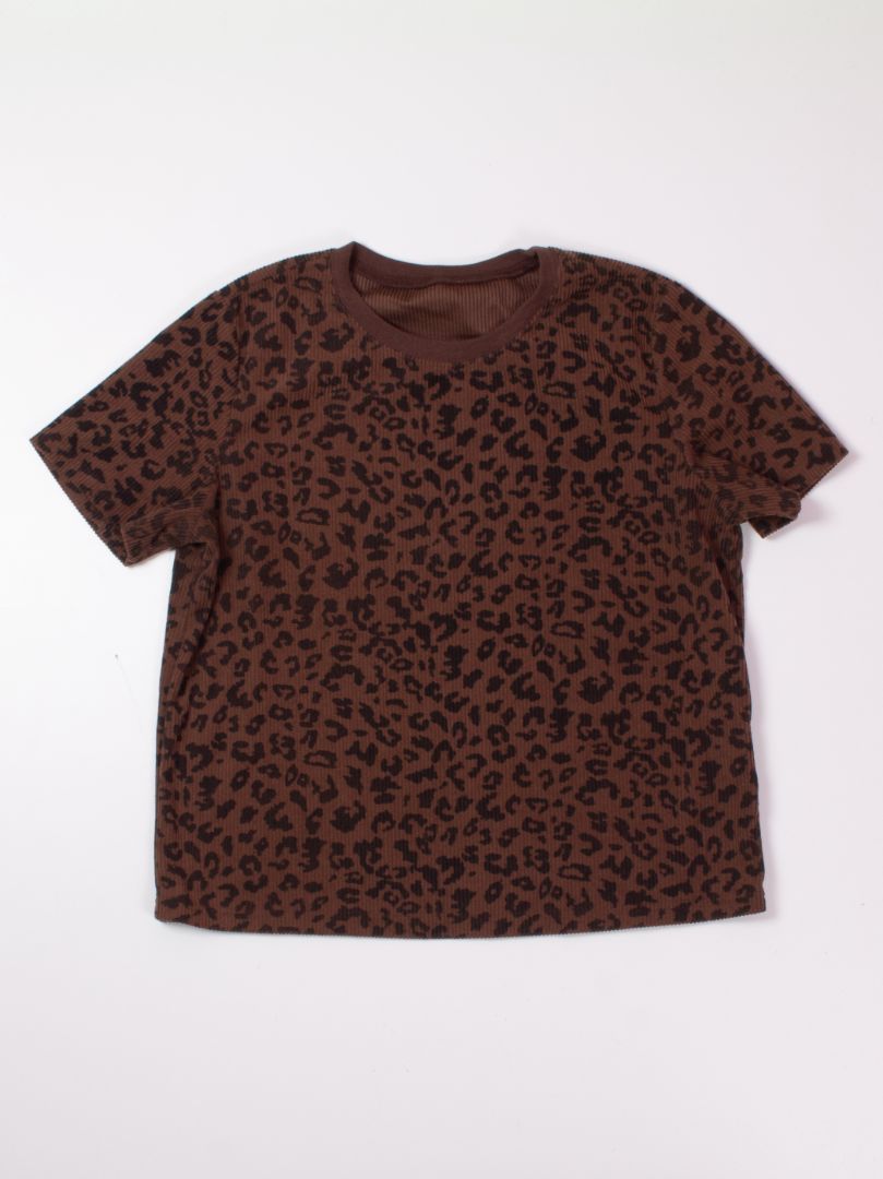 Brown Shein T-shirt, M