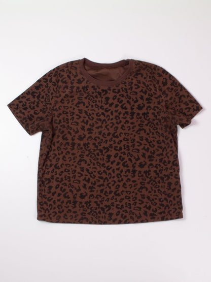 Brown Shein T-shirt, M