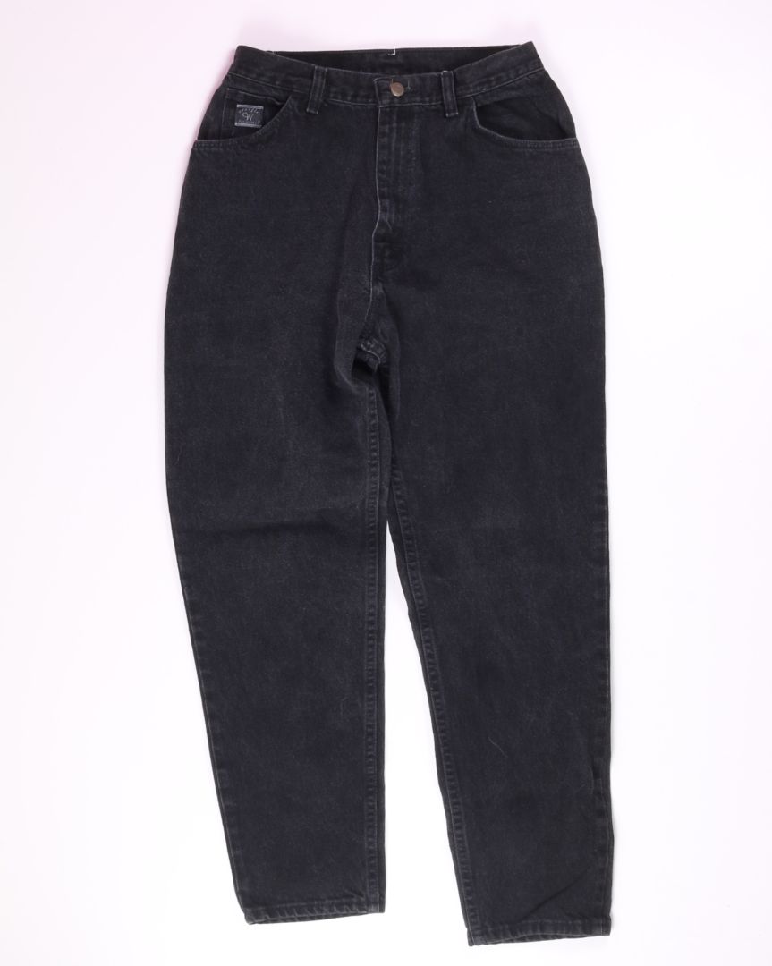 Black Wrangler Wide Leg Jeans, 12